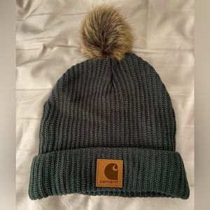 NWOT Hunter Green Carhartt Hat